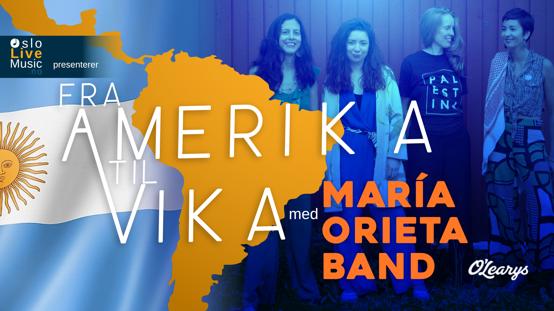 Fra Amerika til Vika "Maria Orieta Band"